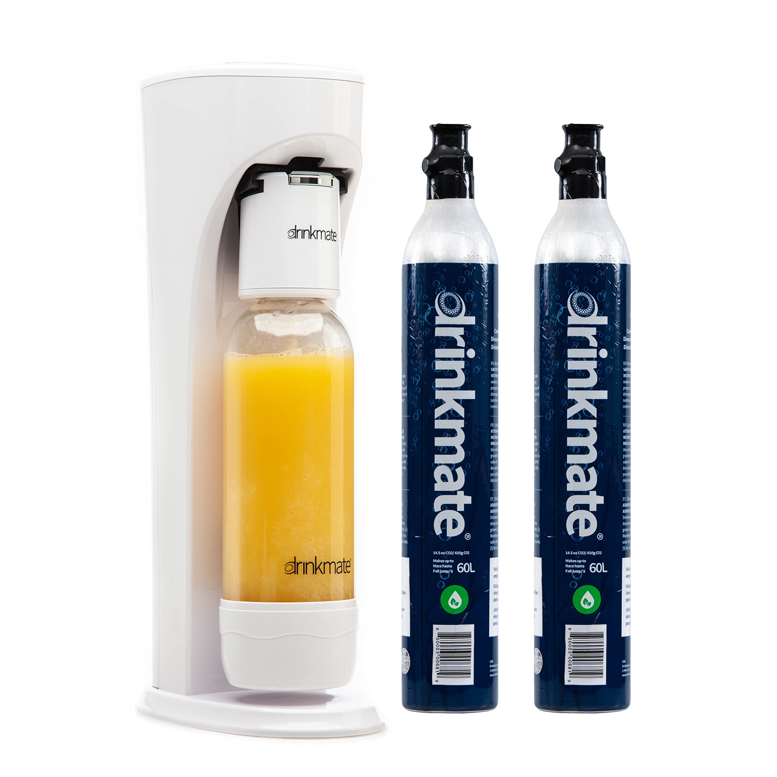 Amazon.com: DrinkMate Sparkling Water and Soda Maker, Carbonates